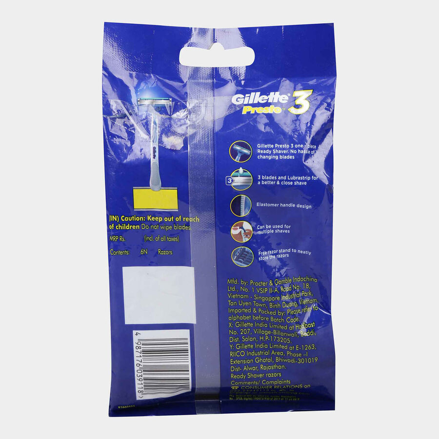 Presto Shaving Razor, , large image number null