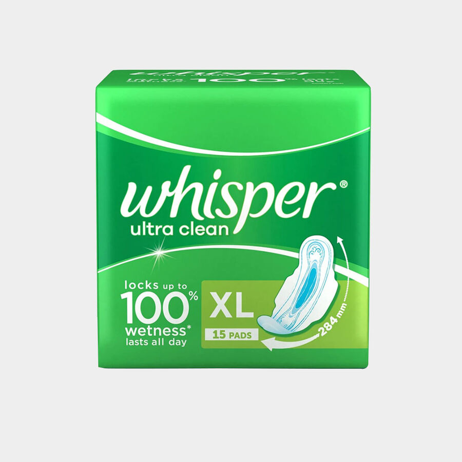 Ultra Clean XL Sanitary Pad, , large