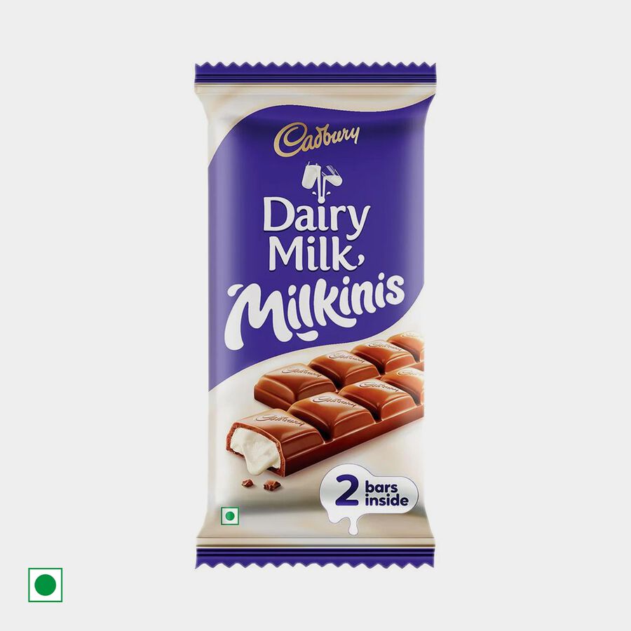 Dairy Milk Milkinis Chocolate Bars, 34 g, large image number null
