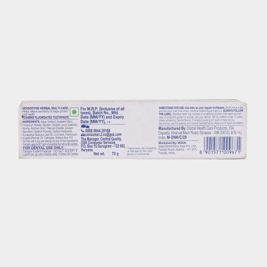 Herbal Tooth Paste, , large image number null