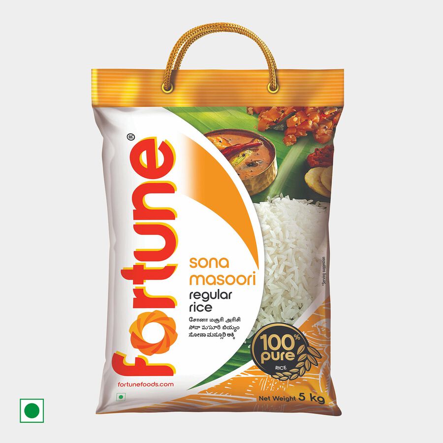 Sona Masoori Regular Rice, 5kg, , large