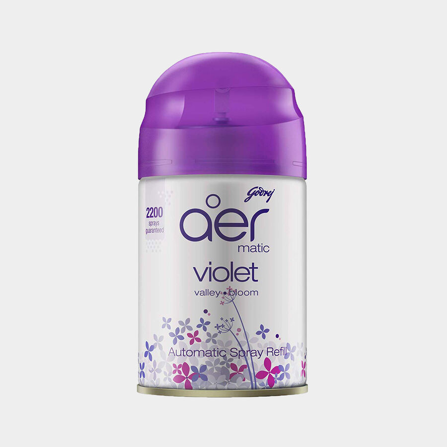 Aer Matic Automatic Room Freshener Refill Violet Valley Bloom, 225 ml, large image number null