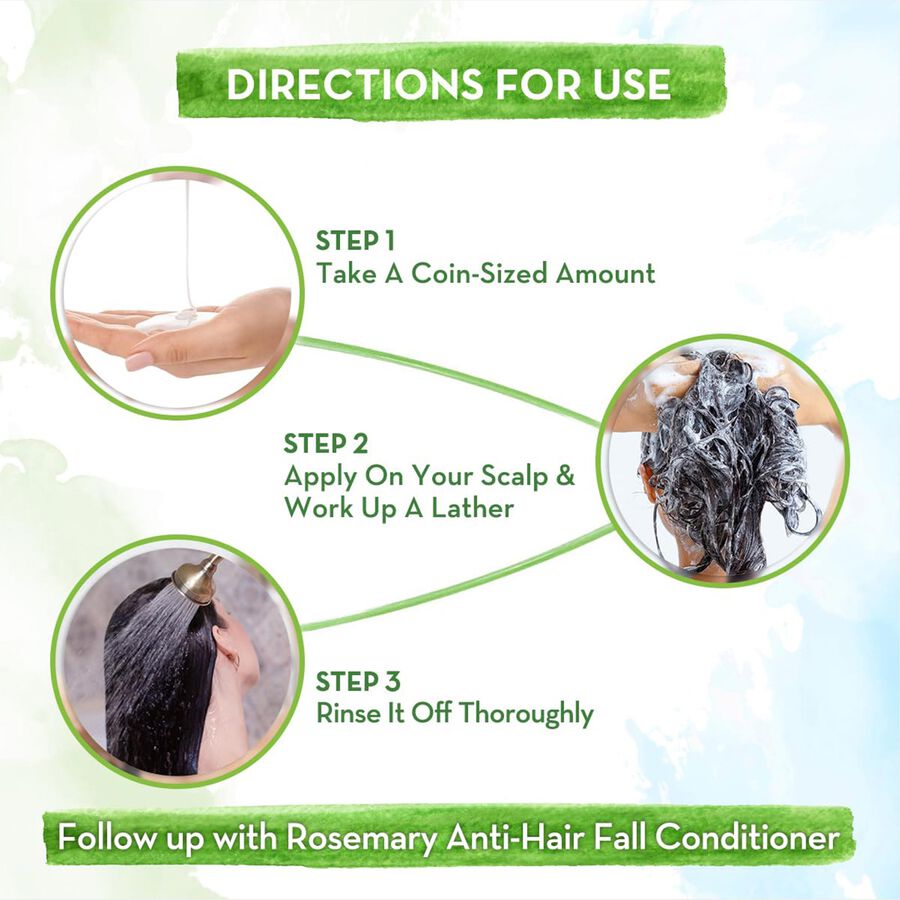Rosemary Anti Hair Fall Shampoo, , large