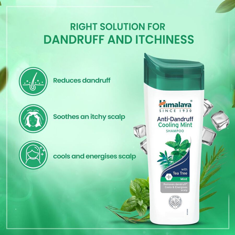 Anti-Dandruff Cooling Mint Shampoo, , large image number null