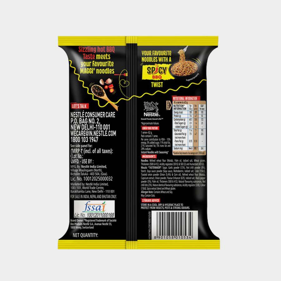 Maggi Spicy BBQ Noodles, , large image number null