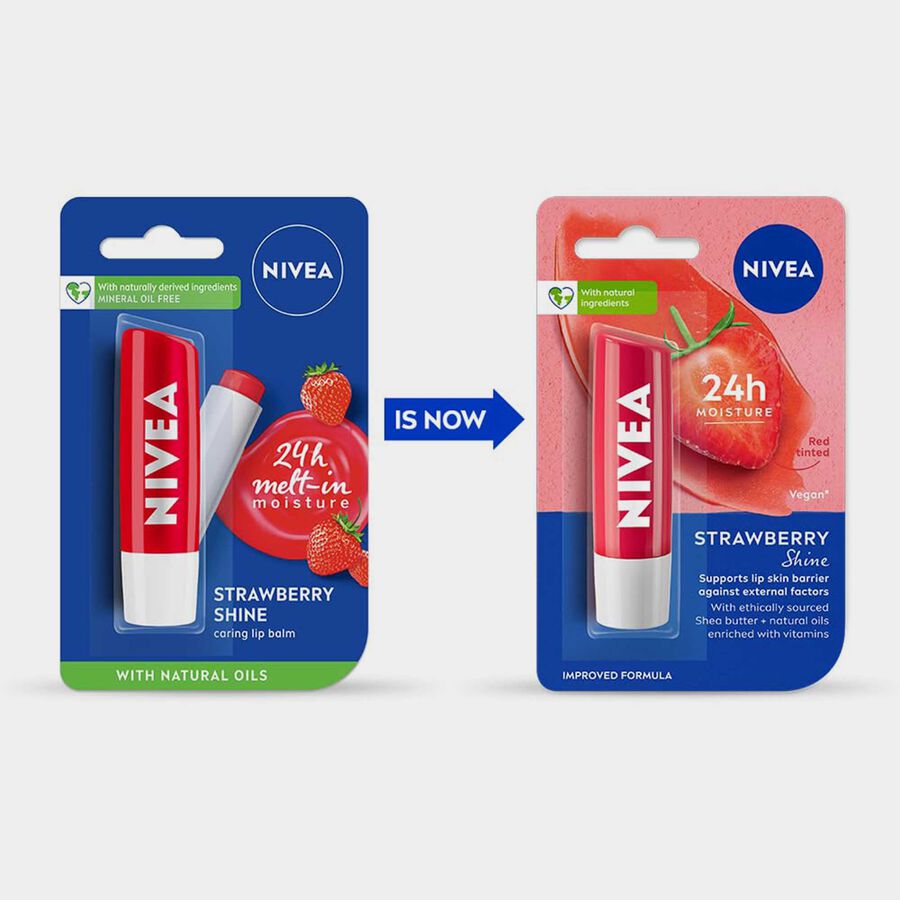 Strawberry Shine Lip Balm, , large image number null