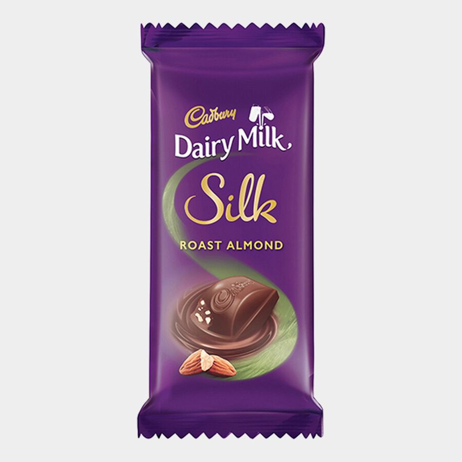 Dairy Milk Silk Roast Almond Chocolate, , large image number null
