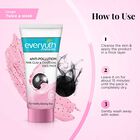 Charcoal & Pink Clay Face Pack, , small image number null