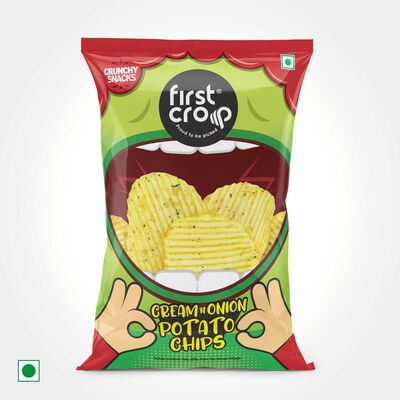 Cream & Onion Potato Chips