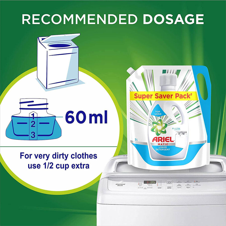 Top Load Liquid Detergent, , large image number null