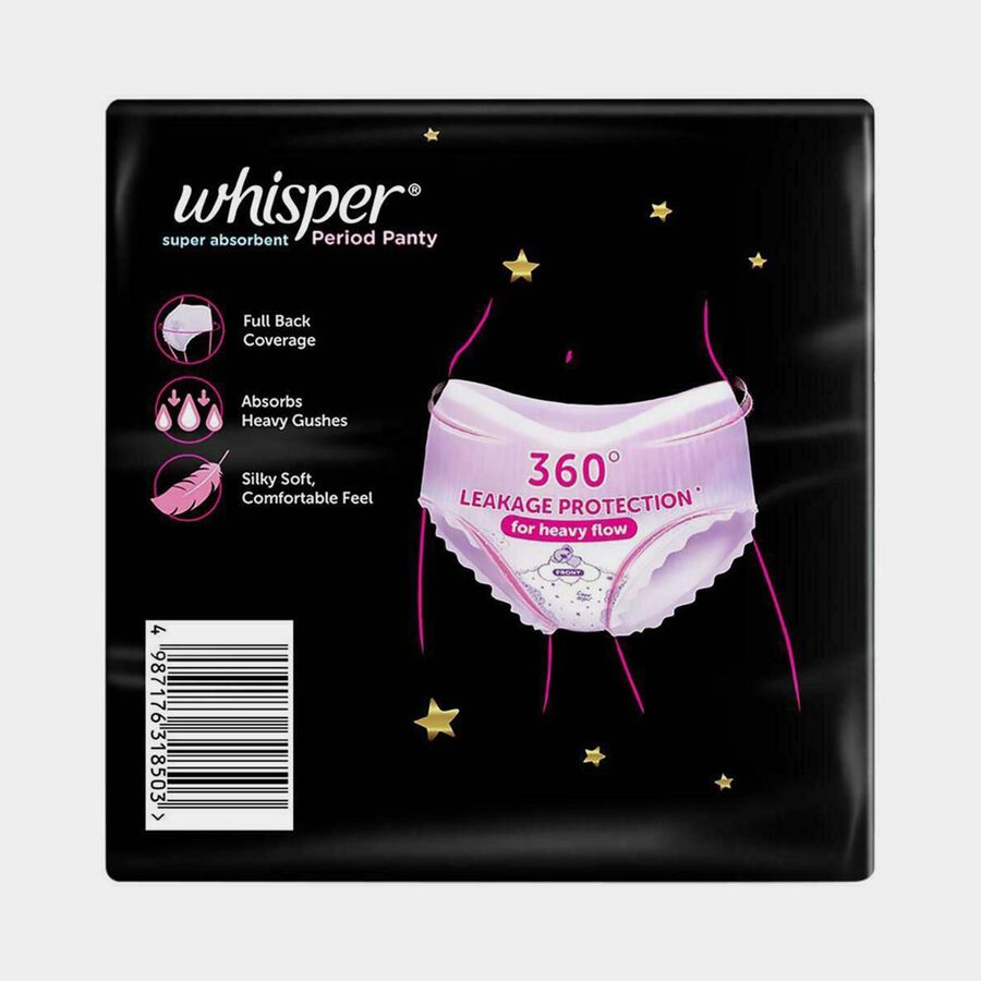 Super Absorbent Period Panty L-XL, , large
