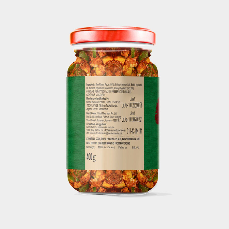 Mango Pickle Mustard Oil, , large image number null
