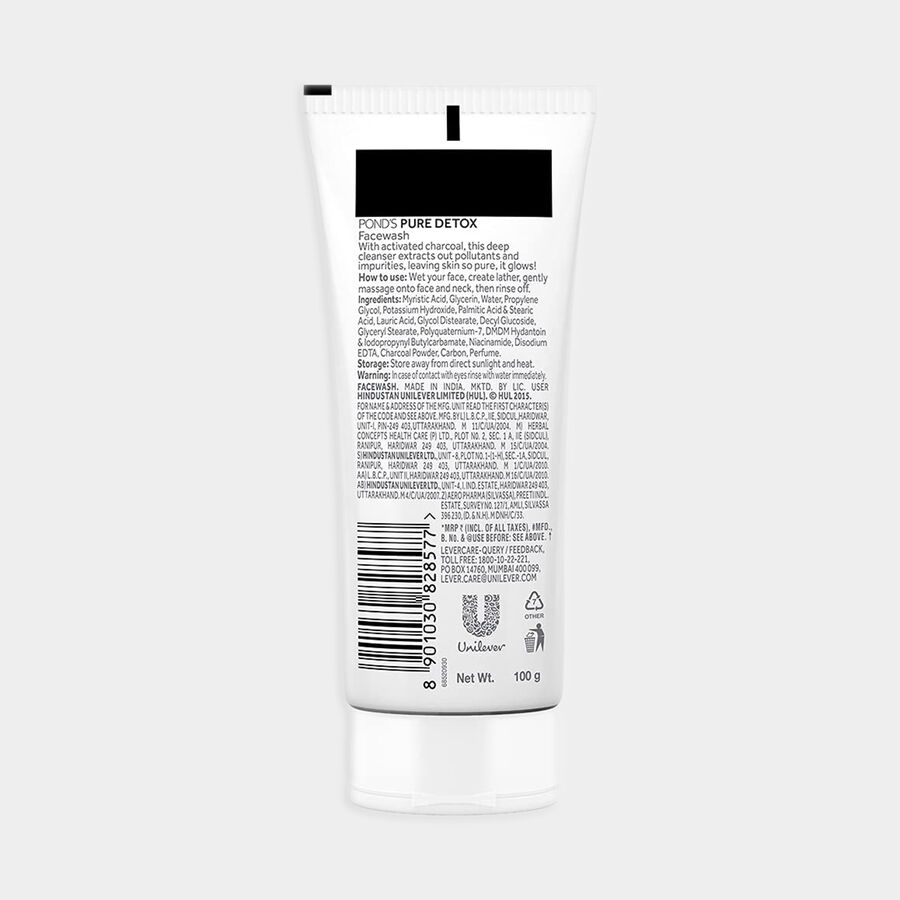 Pure Detox Anti-Pollution Face Wash, , large image number null