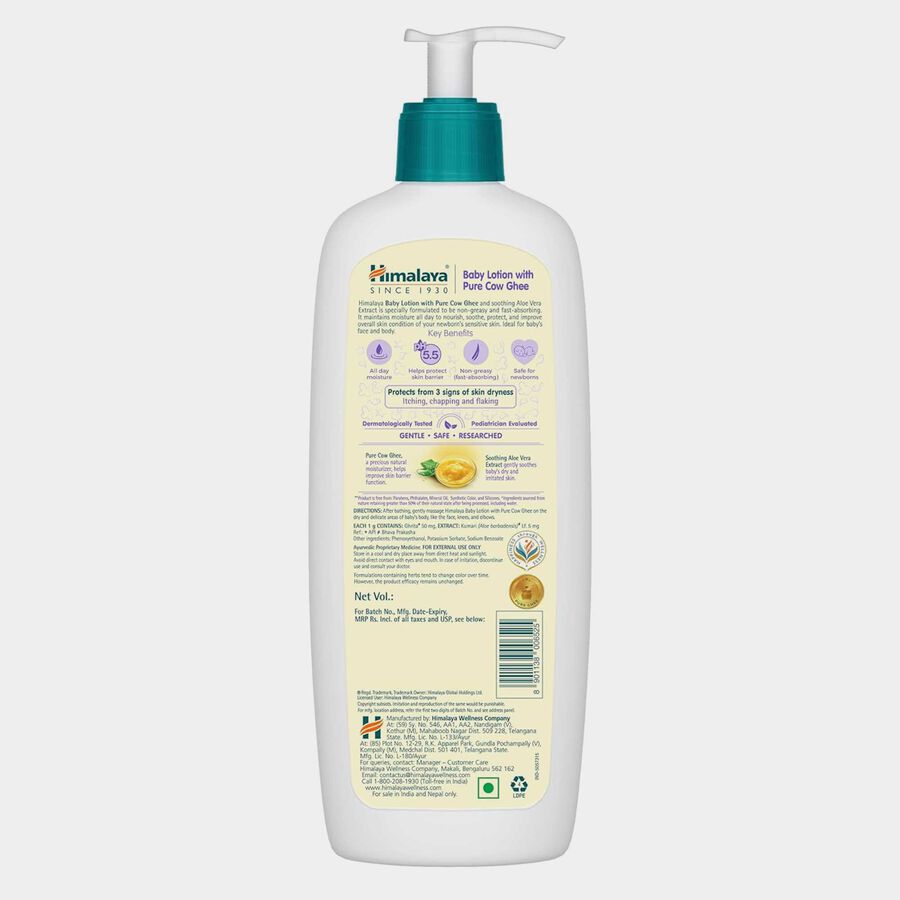 Baby Lotion With Pure Cow Ghee, , large image number null