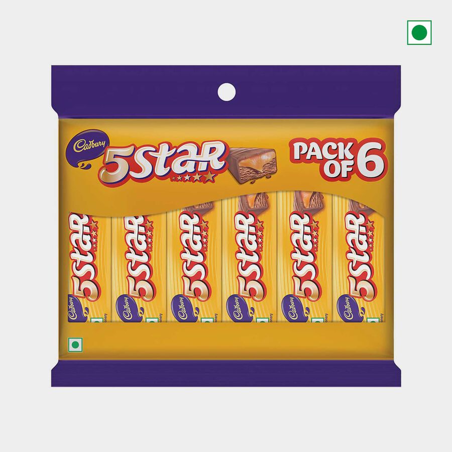 5 Star Chocolate Bar (Pack of 6), , large image number null