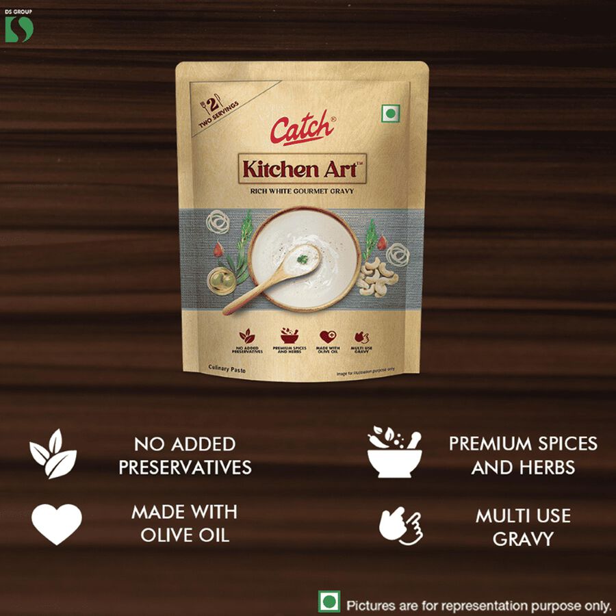 Rich White Gourmet Gravy - Ready To Cook, , large