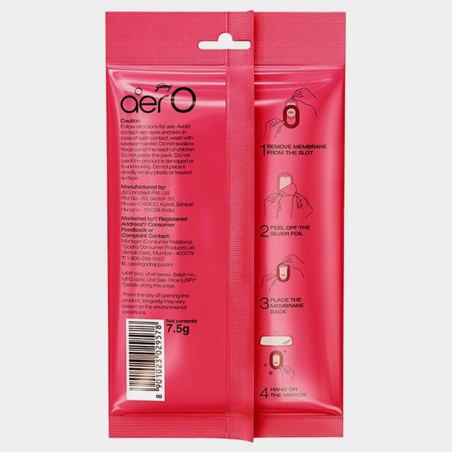 Hanging Car Air Freshner - Rose Blossom, , large image number null