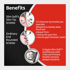 Slim Soft Charcoal Tooth Brush, , small image number null