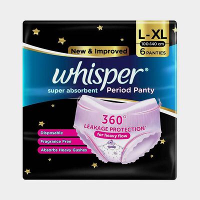 Super Absorbent Period Panty L-XL