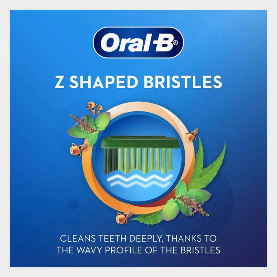 3 In 1 Toothbrush With Neem Extracts, , large image number null