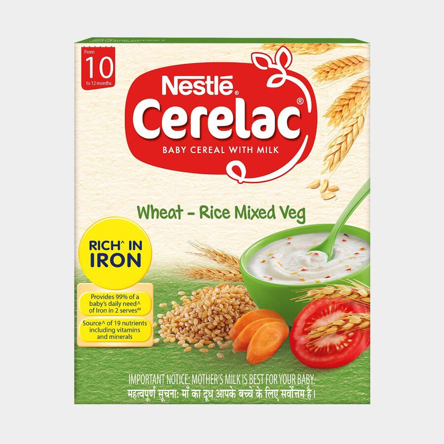 Cerelac Wheat Mixed Veg, , large image number null