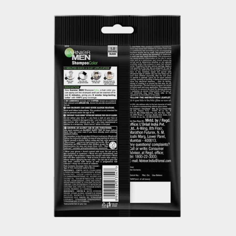 Shampoo Color - Natural Black, , large image number null