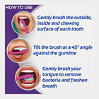 Zig Zag Medium Tooth Brush, 6 Pcs., small image number null