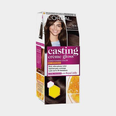 Casting Creme Gloss Small Pack Temporary Hair Color, 300 Darkest Brown