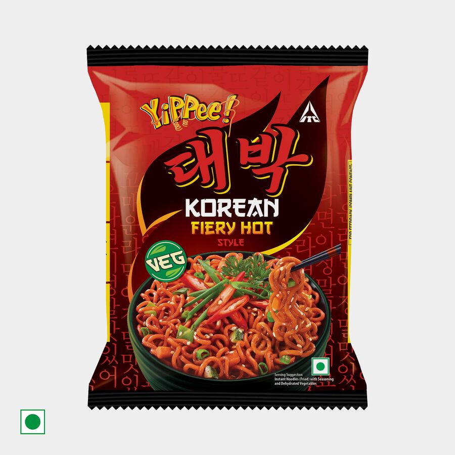YiPPee! Korean Fiery Hot Style Noodles, , large