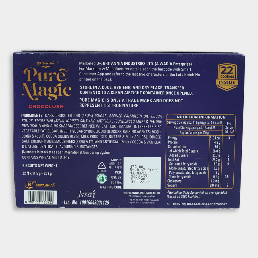 Pure Magic Chocolush Biscuits Gift Pack, , large image number null