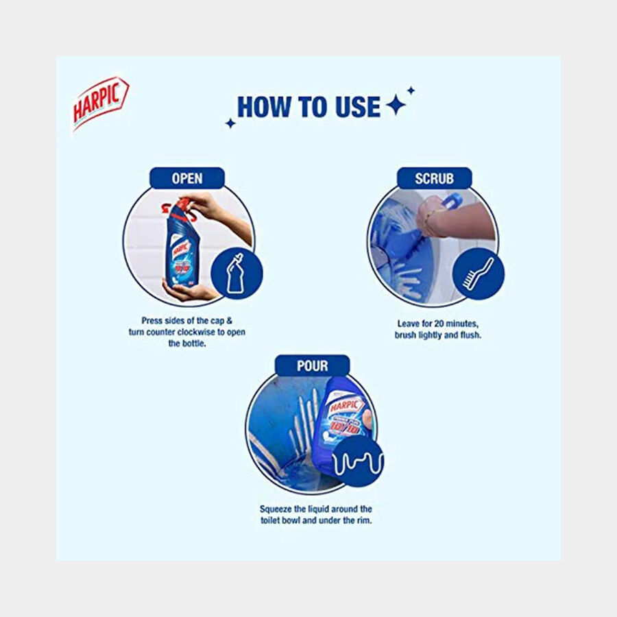 Blue Toilet Cleaner, , large image number null