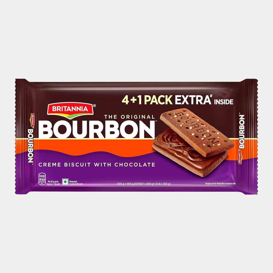 Bourbon Biscuits Combo 4+1, , large image number null