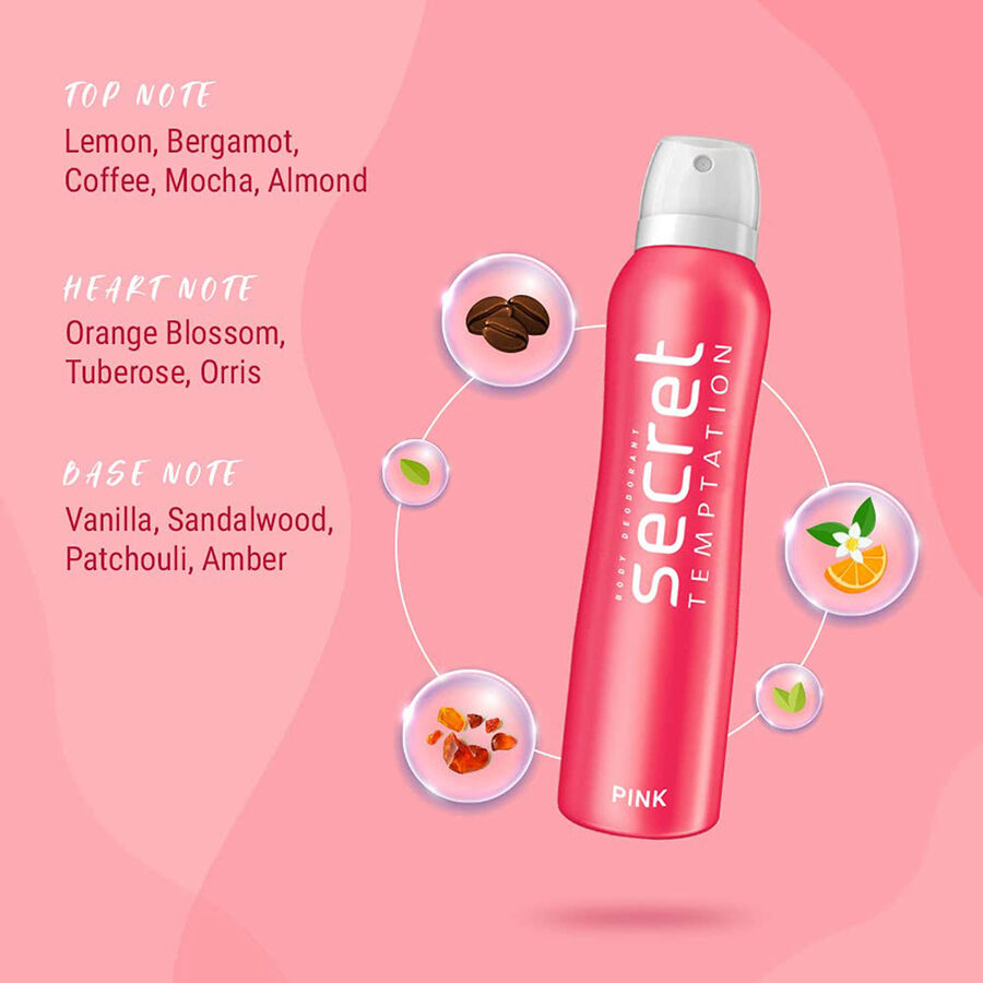 Pink Deodorant for Women, , large image number null