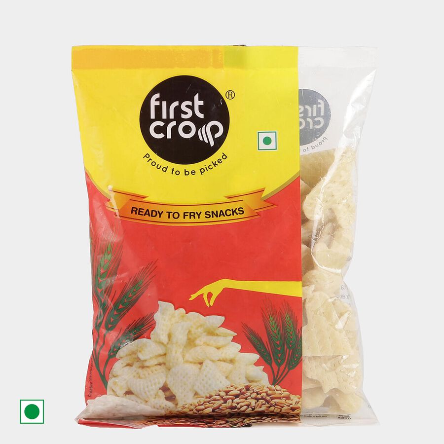 Ready To Fry Heart Shape Fryums, 200 g Pouch, large