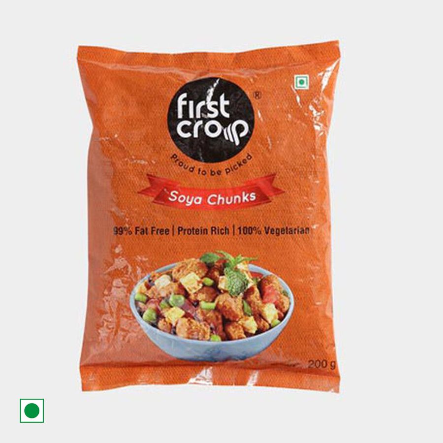 Soya Vadi Mini Chunks, 200 g Pouch, large