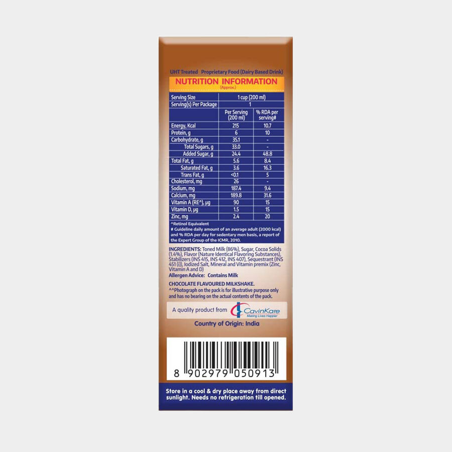 Chocolate Milk Shake, , large image number null