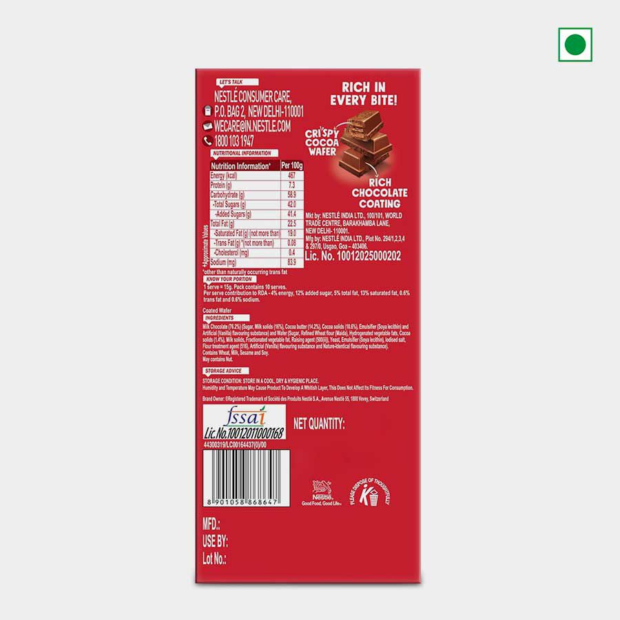 KitKat Rich Chocolate Coated Wafer, , large