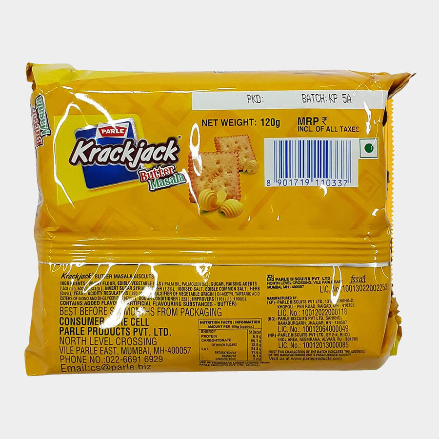 Krackjack Butter Masala Biscuits, , large image number null