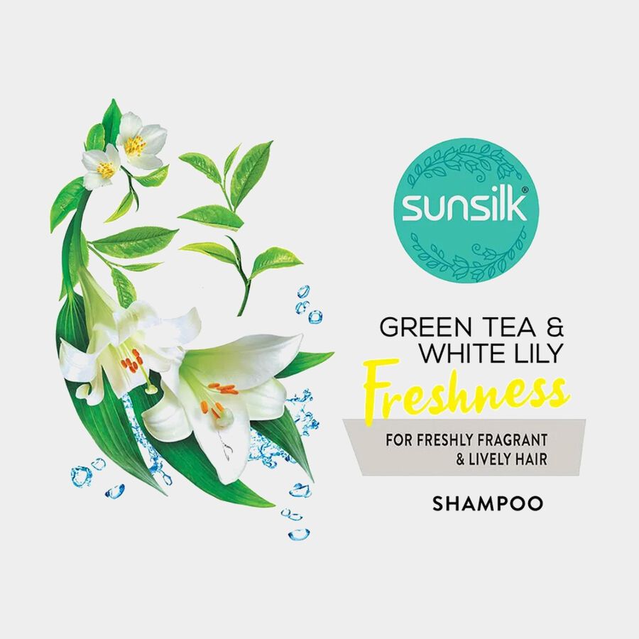 Green Tea And White Lilly Hair Shampoo, , large image number null