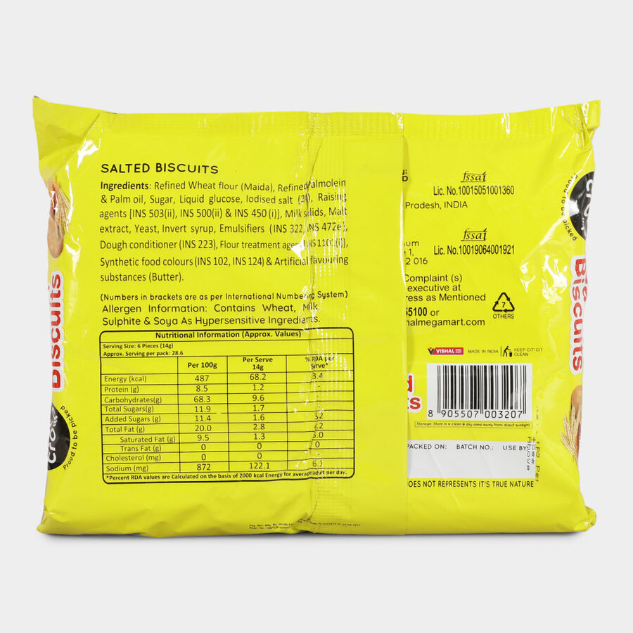 सॉल्टेड बिस्किट, 400 g, large
