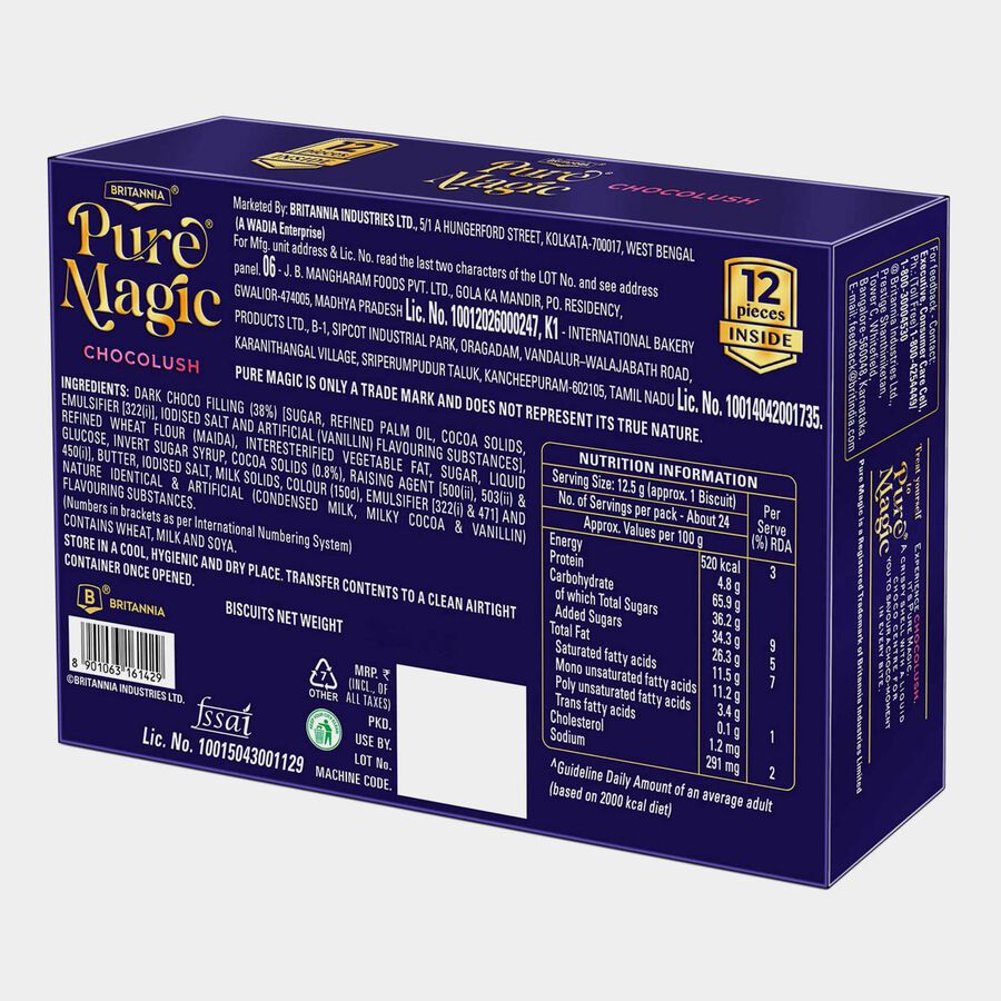 Pure Magic Chocolush Biscuits Gift Pack, , large image number null