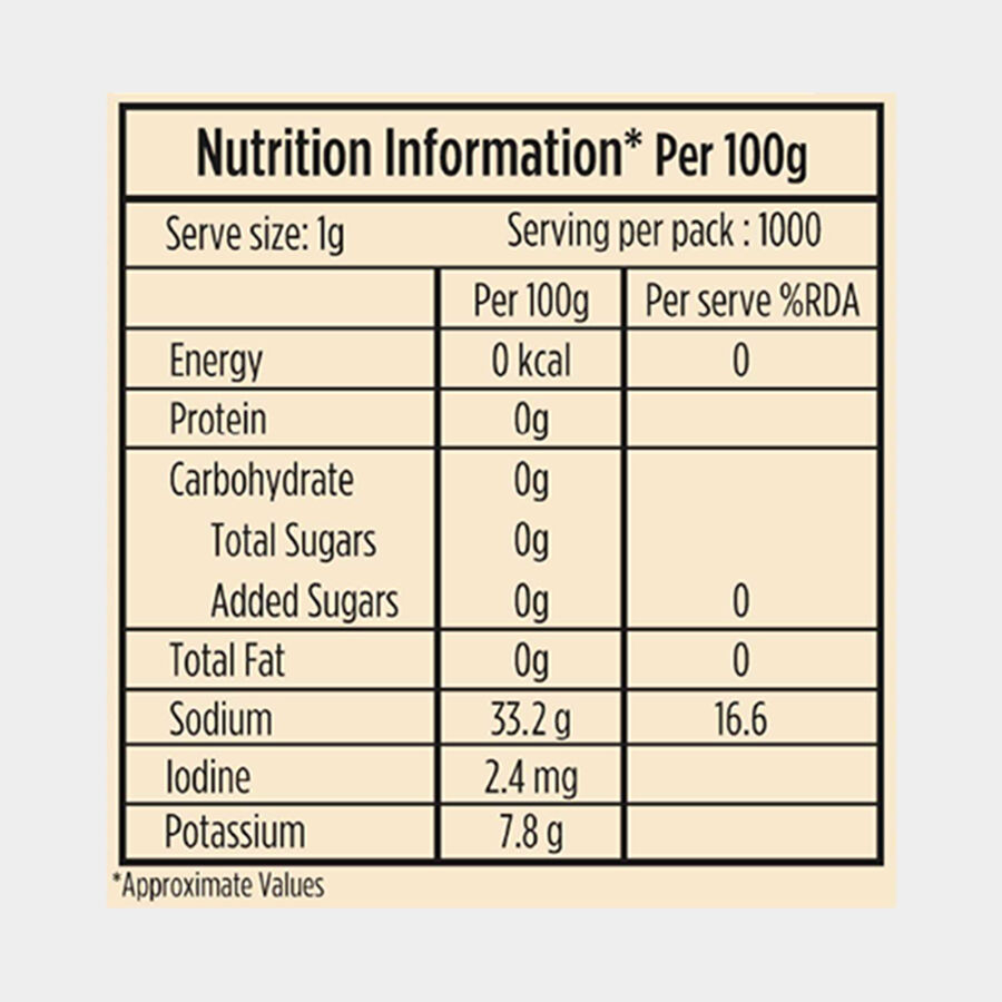 Reduced Sodium Iodised Salt, , large image number null