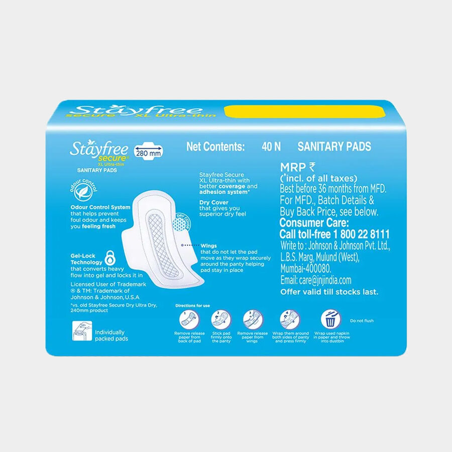 Ultra XL Sanitary Pad, , large image number null