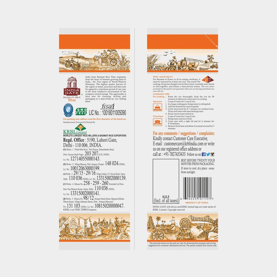 Tibar Basmati Rice / Chawal, , large image number null