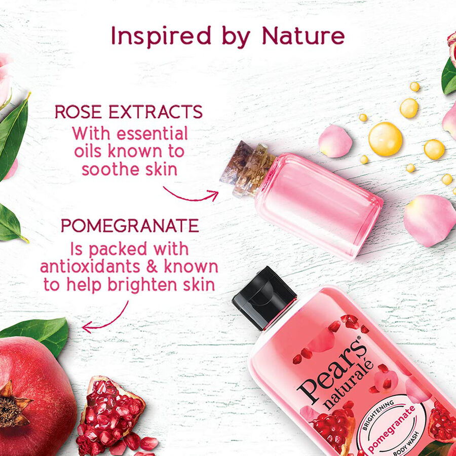 Naturale Brightening Pomegranate Bodywash With Glycerine, , large image number null