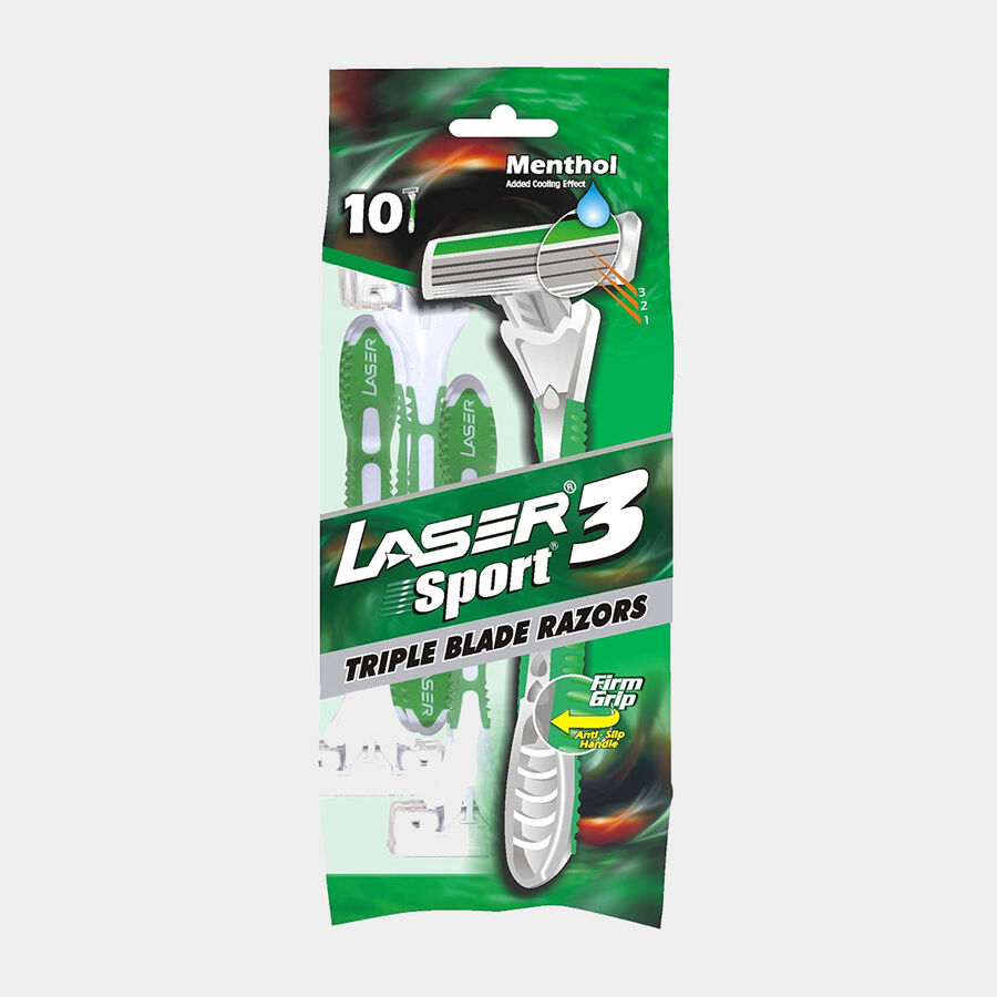 Sport - Menthol Shaving Razor, 10 Pcs., large image number null