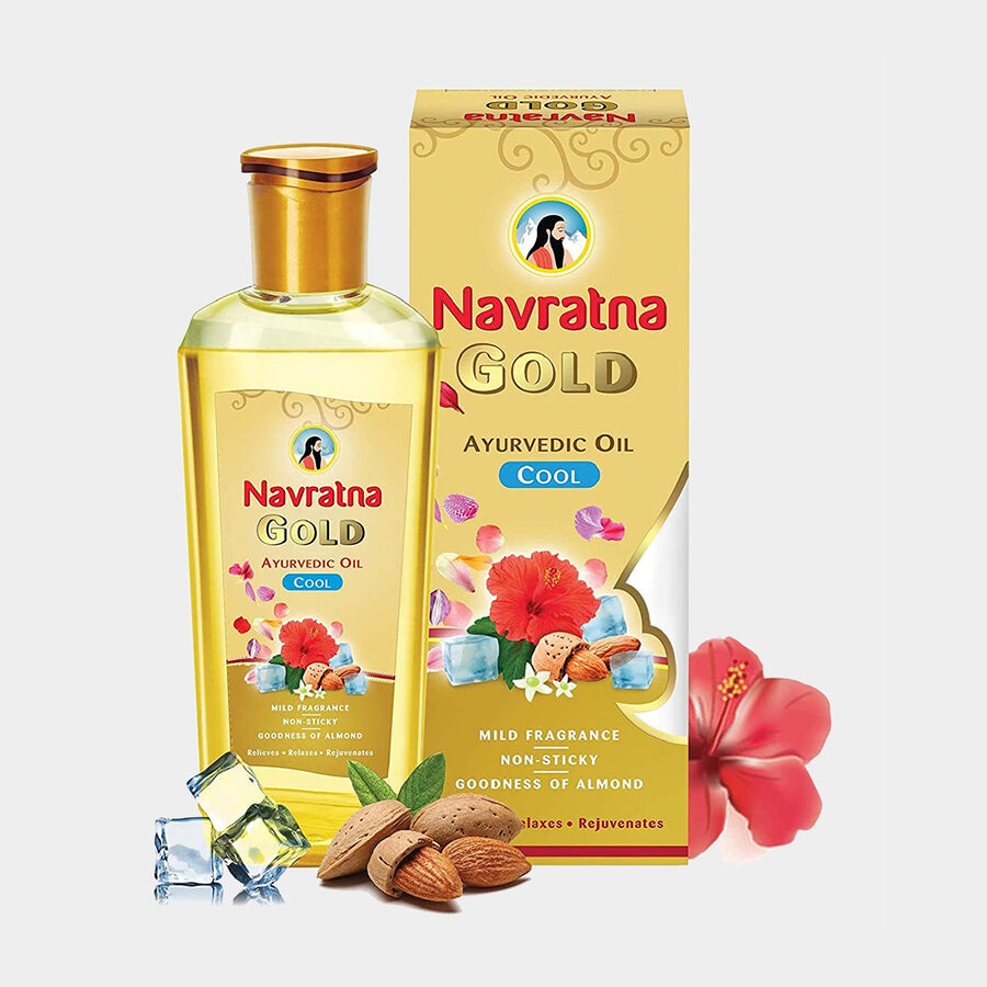 Gold Ayurvedic Hair Oil, , large image number null