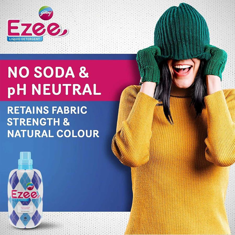 Ezee Liquid Detergent 1Kg bottle + 1Kg Refill Pouch | Vishal Mega Mart ...