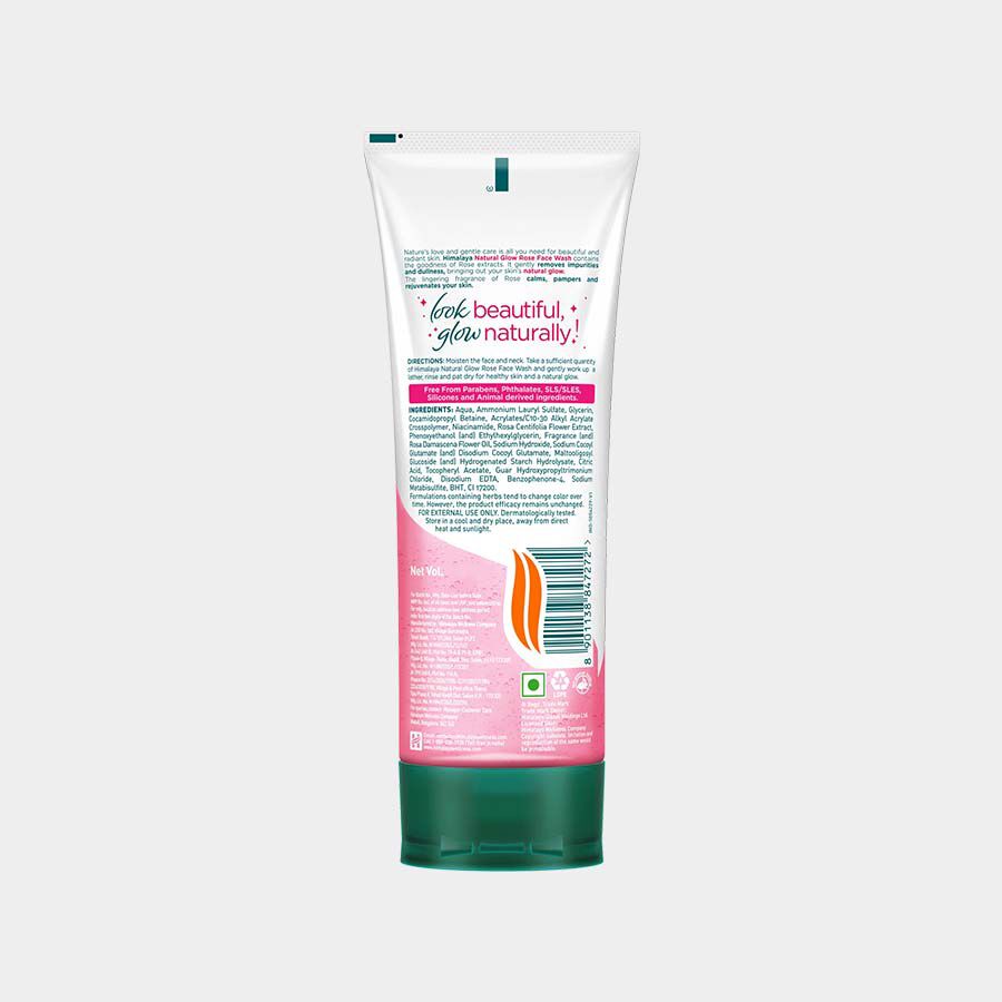 Natural Rose Glow Face Wash, , large image number null