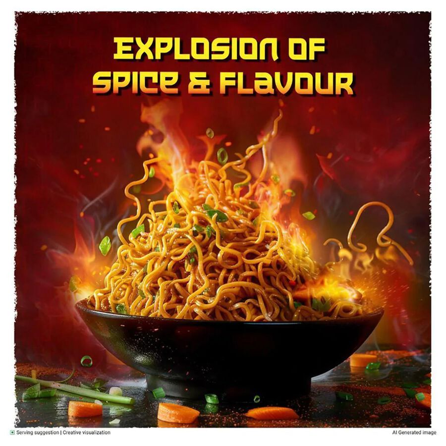 YiPPee! Korean Fiery Hot Style Noodles, , large